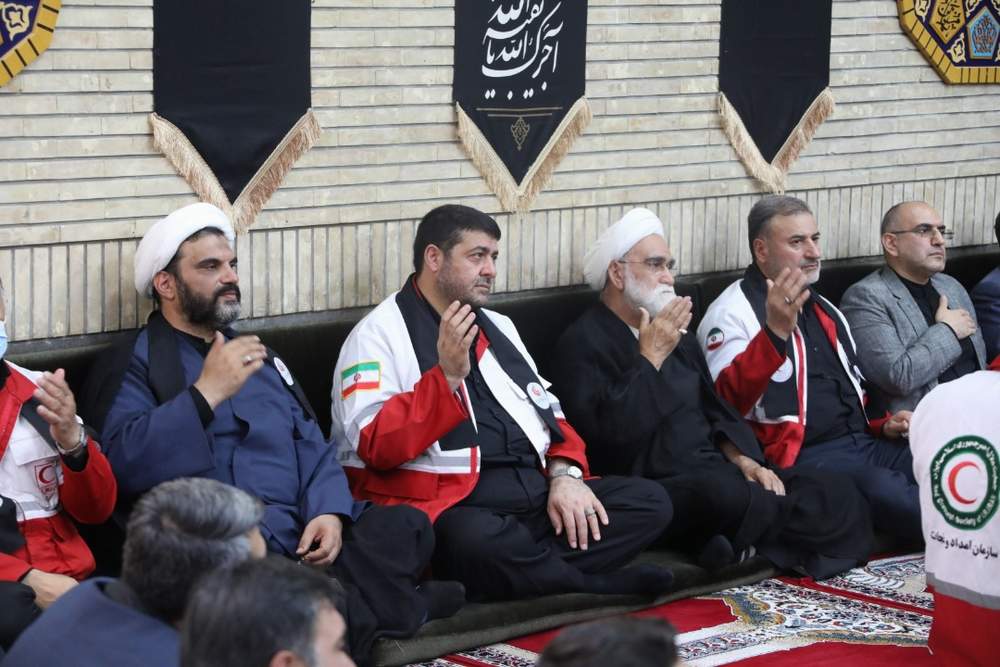 مراسم عزاداری اباعبدالله حسین علیه‌السلام که در قالب هیات علی‌اکبر